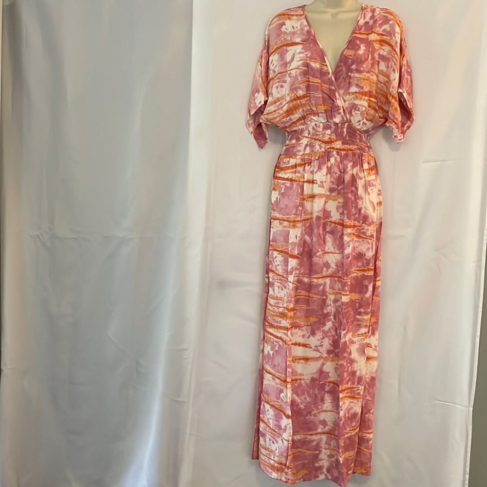 Knox Rose Kimono Bat Wing Maxi Dress